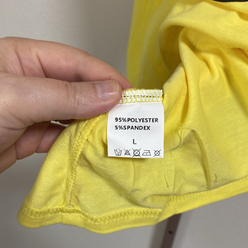 Retro and Vintage Inspired Halloween Yellow Graphic Print Shirt - Picture 7 of 8